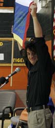 David Moses Bridges at Save Passamaquoddy Bay rally
