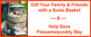 Holiday Scale Baskets